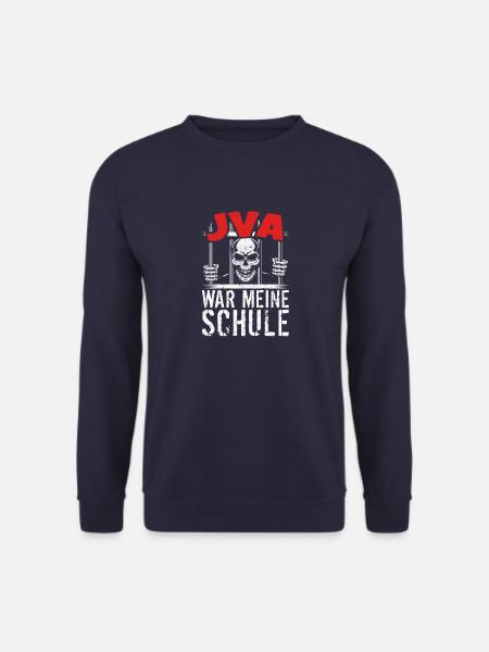 lustig Knast Gefängnis, JVA Insasse, Geschenkidee - Unisex Pullover - Navy
