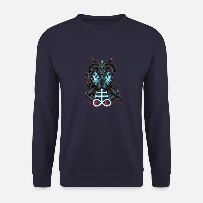 Baphomet Satan Lucifer - Unisex Sweatshirt - navy