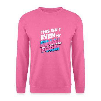 Drôle de transgenre - Sweat-shirt Unisexe - rose - Devant