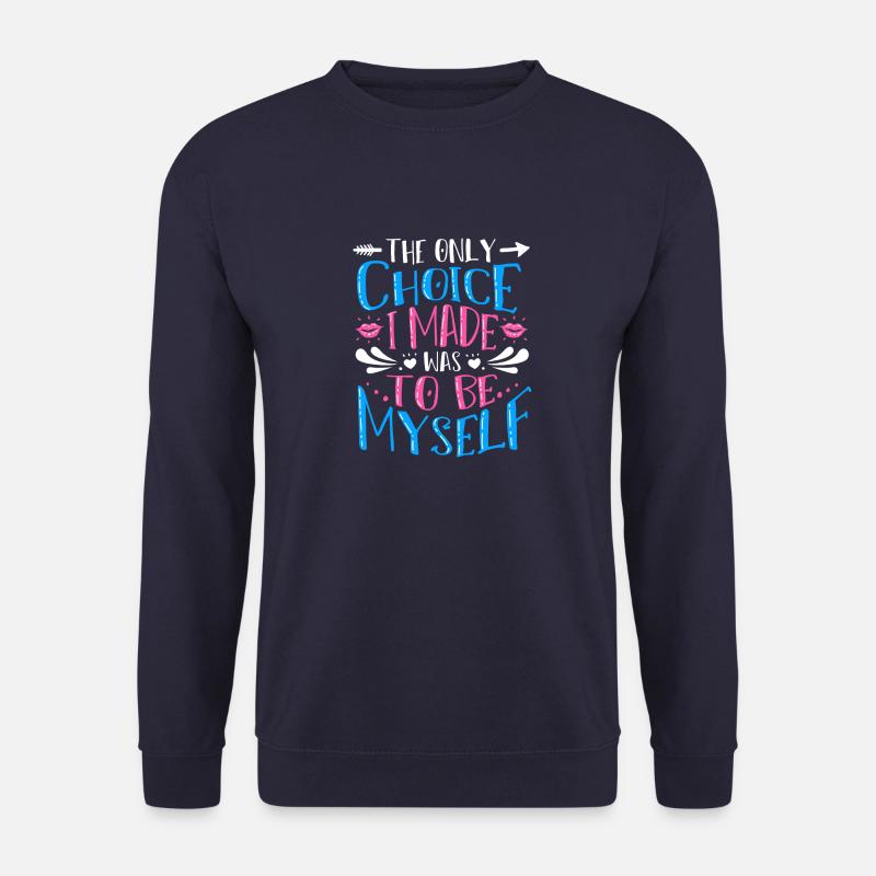 Support Transgender - Unisex Sweatshirt - navy