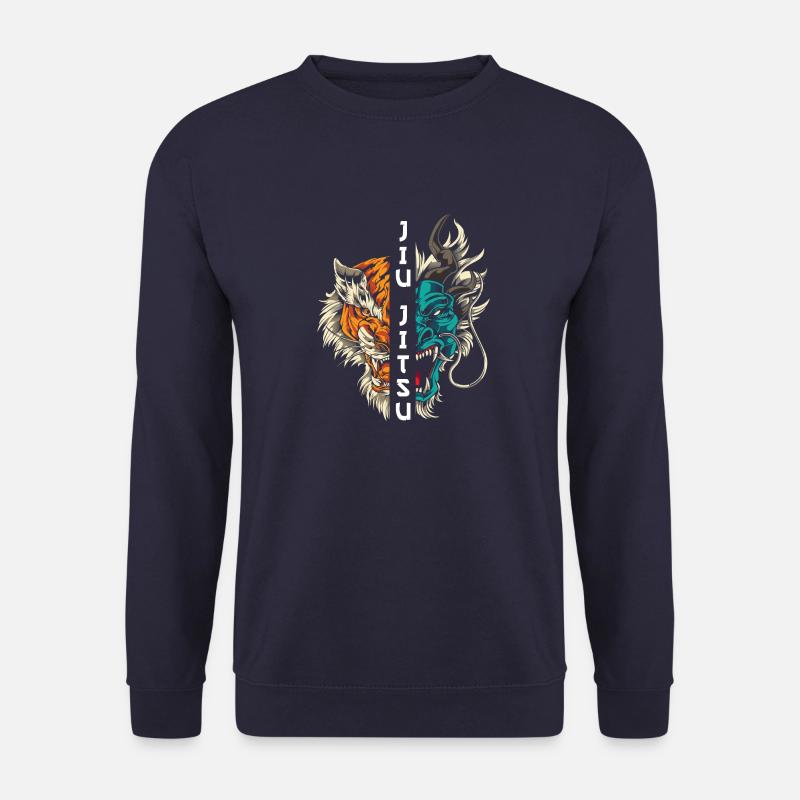 Brazilian Jiu Jitsu - Unisex Pullover - Navy