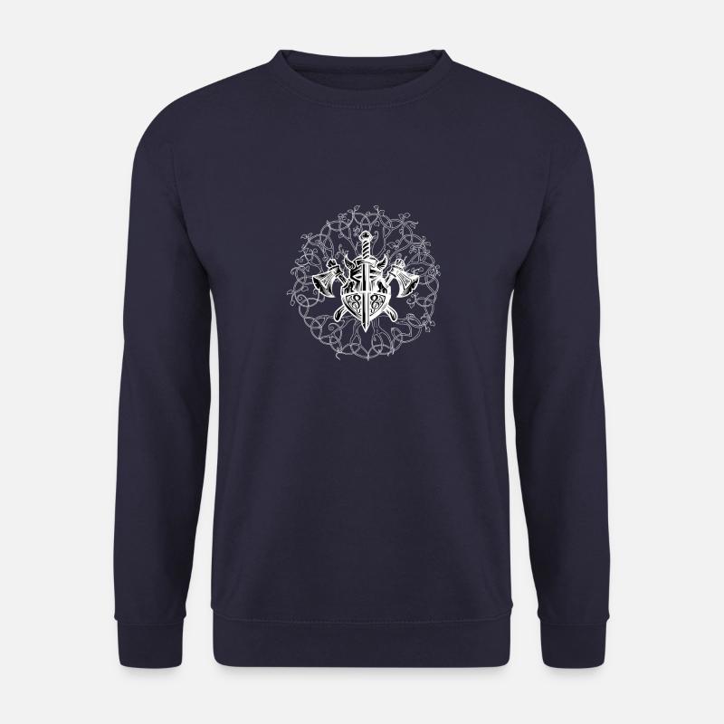 Celtic Irlande Vikings nicot celtique arbre - Sweat-shirt Unisexe - marine