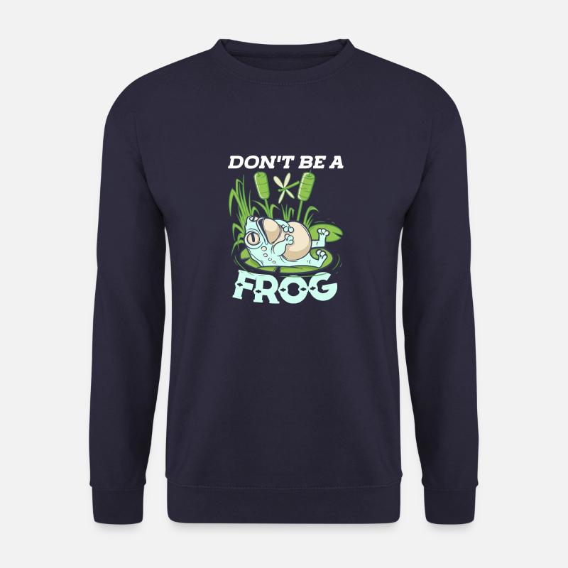 Sei Kein Frosch - Unisex Pullover - Navy