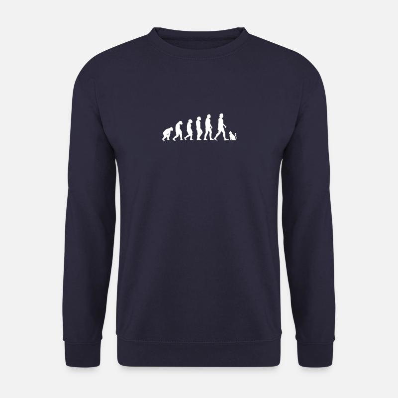 Cats Evolution - Unisex Sweatshirt - navy