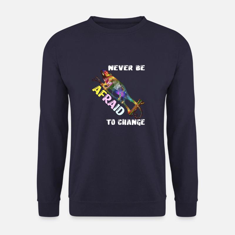 Chameleon Chameleon's Owner Reptile - Unisex Sweatshirt - navy
