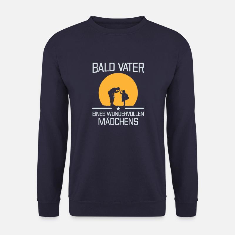 Bald Vater - Unisex Pullover - Navy