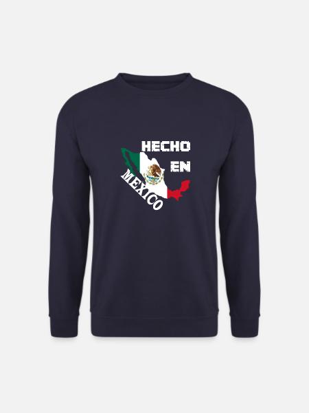 Hecho En Mexico Eagle Mexican - Unisex Sweatshirt - navy
