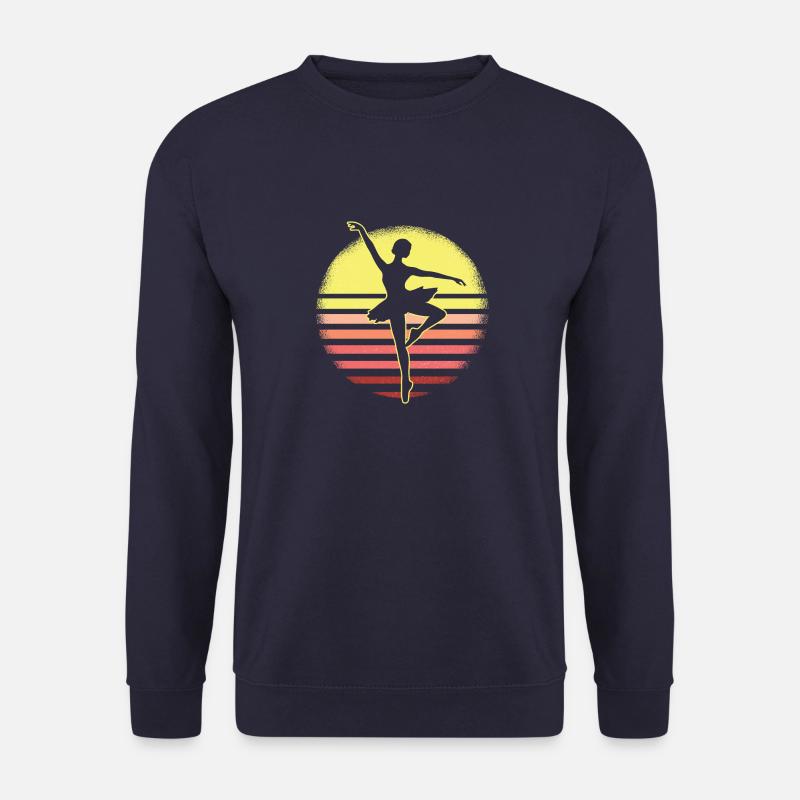 Ballerina Ballett Tänzerin Modus Tanz Geschenk - Unisex Pullover - Navy