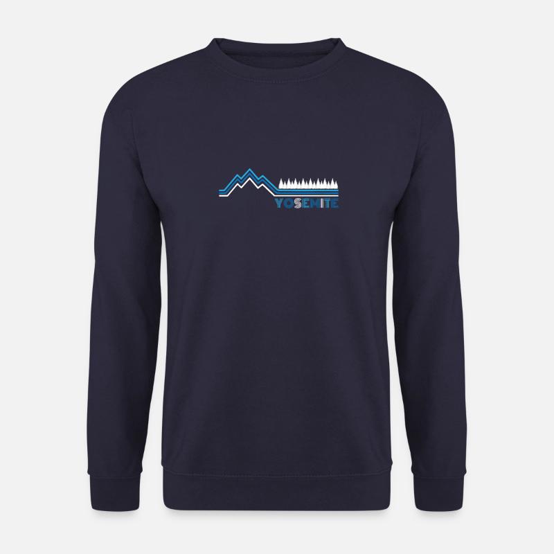 Yosemite Nationalpark Abenteuer Retro Geschenk - Unisex Pullover - Navy