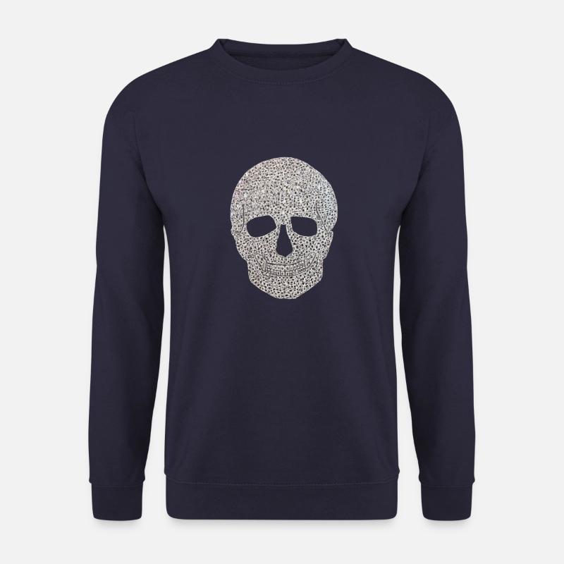 Diamond Skull - Unisex Pullover - Navy