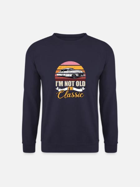 I´m Not Old I´m Classic - Unisex Pullover - Navy