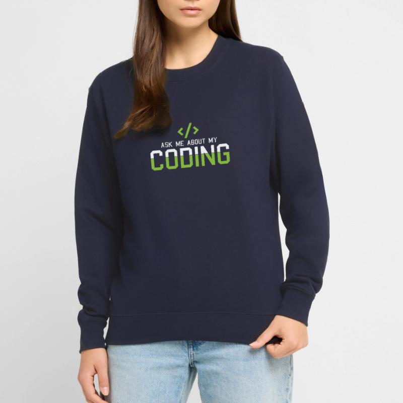 Hacking Programmer Hacker Code Coding Cadeau Sweat-shirt Unisexe