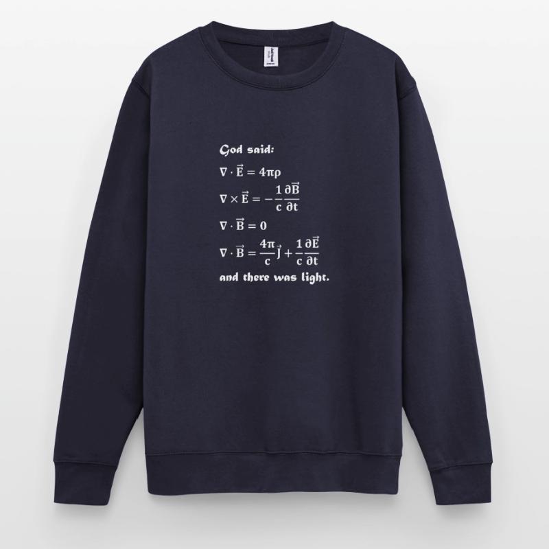 Physics Formula Equations Physicist Gift Unisex Sweatshirt