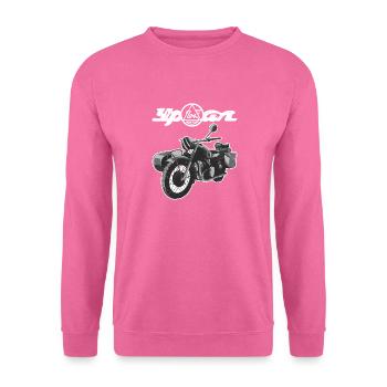 Logo de l’Oural Sidecar Motorcycle Team Motorcycle - Sweat-shirt Unisexe - rose - Devant