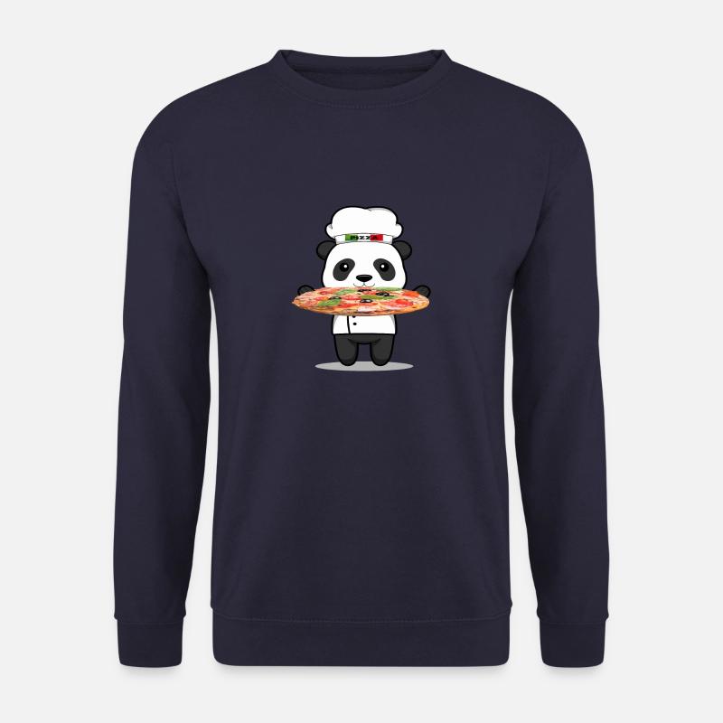 Italian Chef Panda - Unisex Pullover - Navy