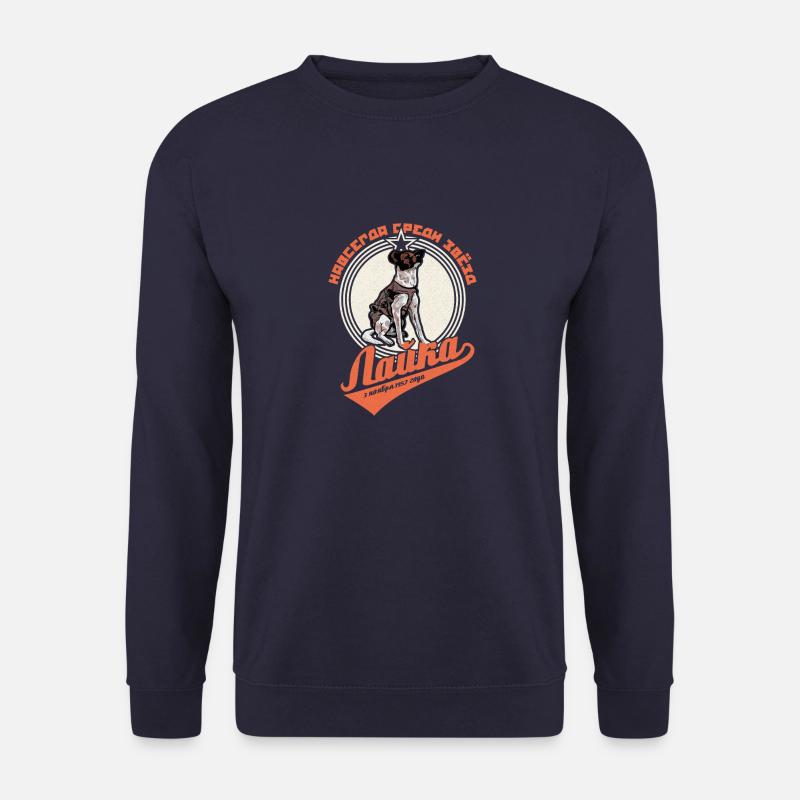 Für immer unter den Sternen Hund Weltraum Laika - Unisex Pullover - Navy