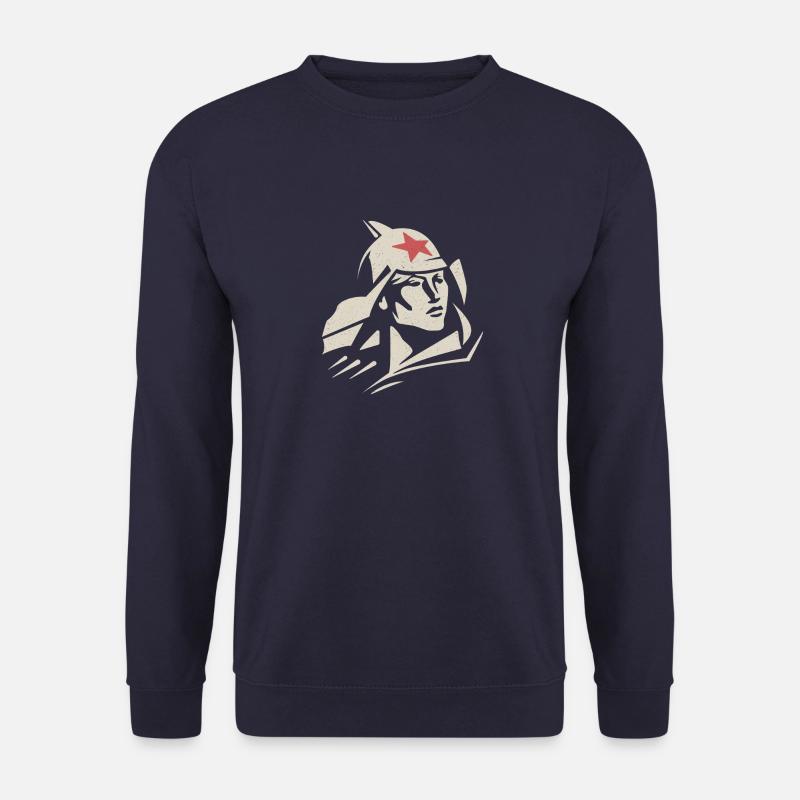 Soldat de l’Armée rouge URSS Russie soviétique Communisme - Sweat-shirt Unisexe - marine