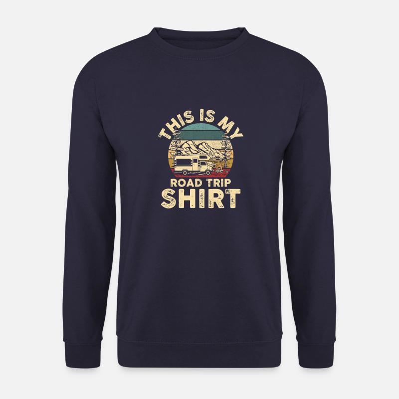 Das ist mein Road Trip Shirt - Unisex Pullover - Navy