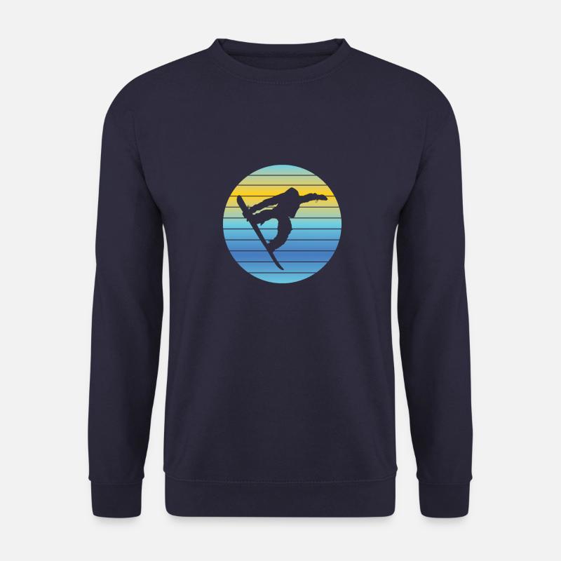Snowboard Spruch Snowboardfahrer Wintersport - Unisex Pullover - Navy
