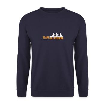maine Coon Cats Cat Cat Friend Idée cadeau - Sweat-shirt Unisexe - marine - Devant - Alina (178cm) & Michal (187cm)