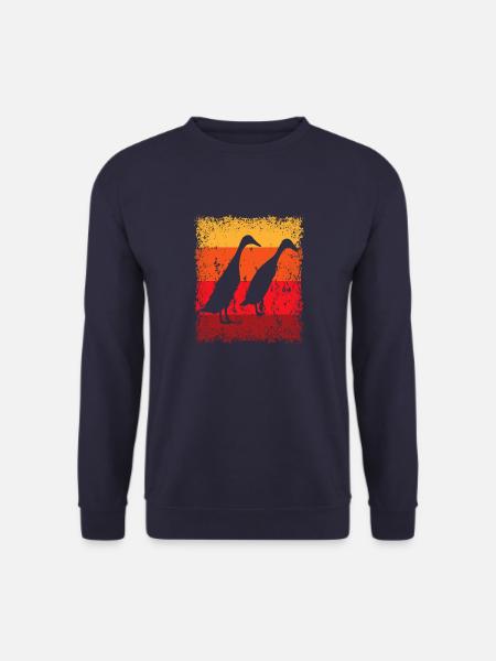 Laufenten Bauernhof Landwirtschaft Geflügel - Unisex Pullover - Navy