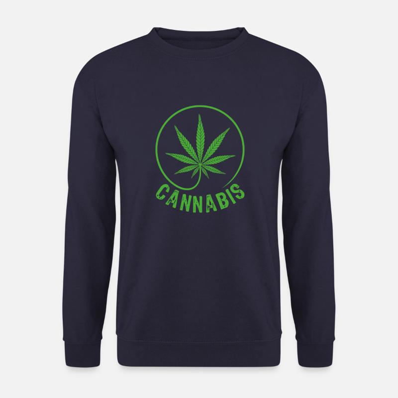 Cannabis - Unisex Sweatshirt - navy