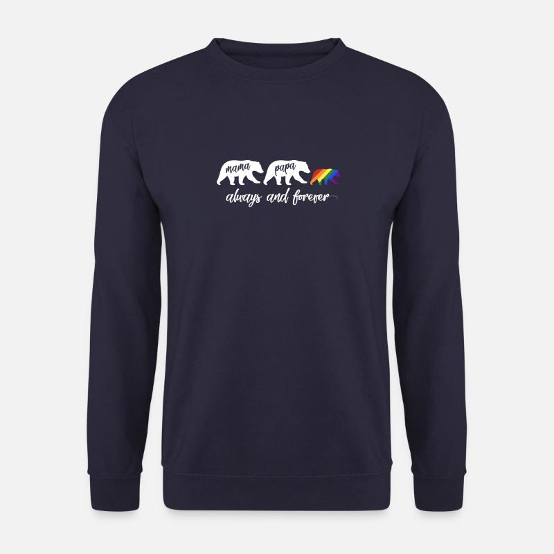 LGBTQ Mama Bär - Schwul Lesbisch Queer - Unisex Pullover - Navy