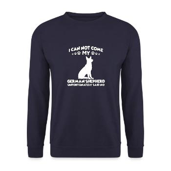 Berger Allemand Sport Berger Allemand - Sweat-shirt Unisexe - marine - Devant - Alina (178cm) & Michal (187cm)