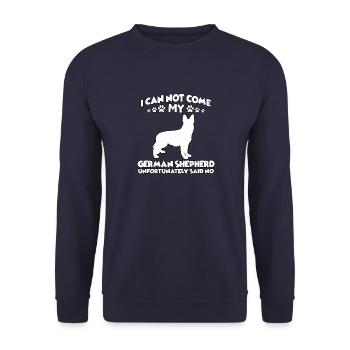Berger Allemand Sport Berger Allemand - Sweat-shirt Unisexe - marine - Devant - Alina (178cm) & Michal (187cm)