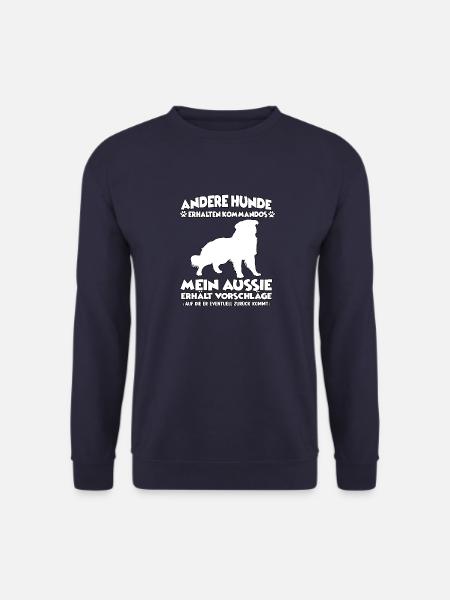 Hund Training Australian Shepherd Hundehalter - Unisex Pullover - Navy
