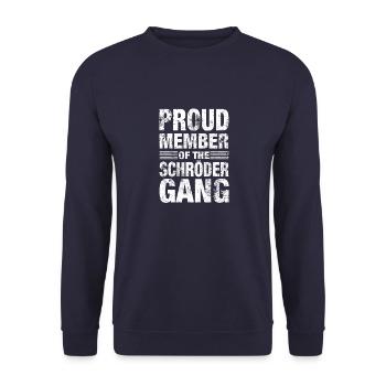 Schröder Stolz Team Cadeau familial - Sweat-shirt Unisexe - marine - Devant - Alina (178cm) & Michal (187cm)