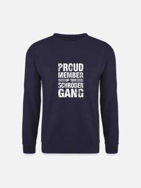 Schröder Stolz Team Familie Geschenk - Unisex Pullover - Navy