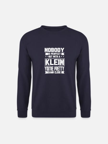 Small Nobody is Perfect Gift - Unisex Sweatshirt - navy