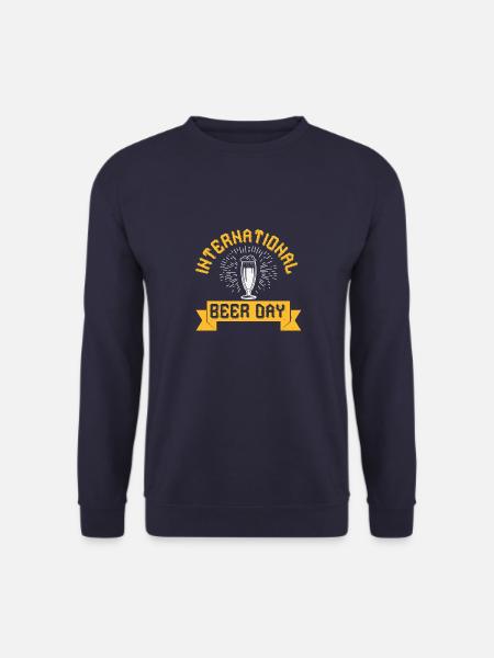 international beer day - Unisex Sweatshirt - navy
