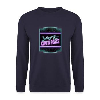 birthday geek birthday gift humor social justice - Unisex Sweatshirt - navy - Front - Alina (178cm) & Michal (187cm)