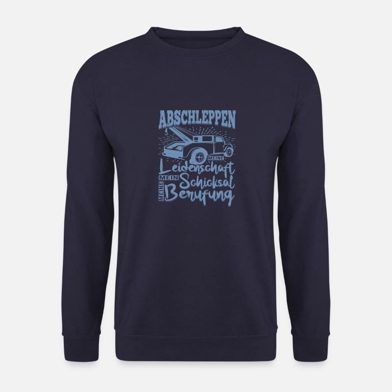 Abbschleppen Leidenschaft Schicksal - Unisex Pullover - Navy