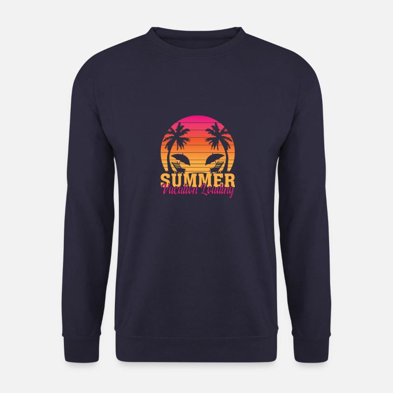 Summer Vacation Loading - Unisex Sweatshirt - navy