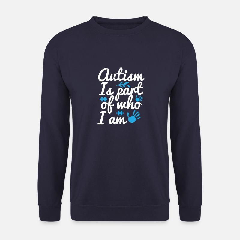 Autismus ist Teil dessen, wer ich bin - Unisex Pullover - Navy