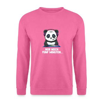 Streamen Videospiele Panda - Computerspiele Online - Unisex Pullover - Pink - Vorne