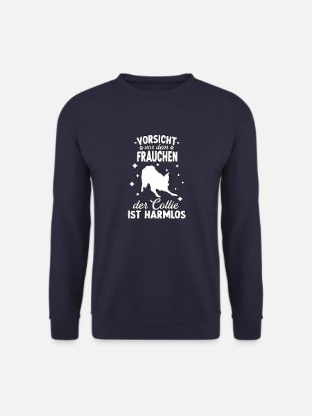 Border Collie Hundesport Hundesport Frauchen - Unisex Pullover - Navy