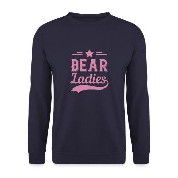 Chères Dames - Sweat-shirt Unisexe - marine - Devant - Alina (178cm) & Michal (187cm)