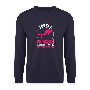 Plongée profonde sous-marine Lifetsyle Idée cadeaux - Sweat-shirt Unisexe - marine - Devant - Alina (178cm) & Michal (187cm)