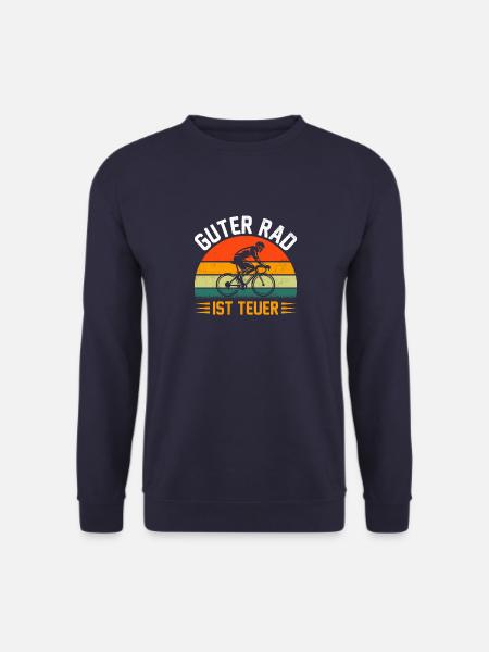 Guter Rad ist teuer Fahrradfahrer Geschenk - Unisex Pullover - Navy