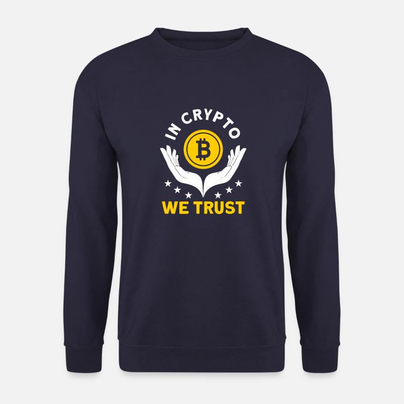 Crypto - Unisex Sweatshirt - navy