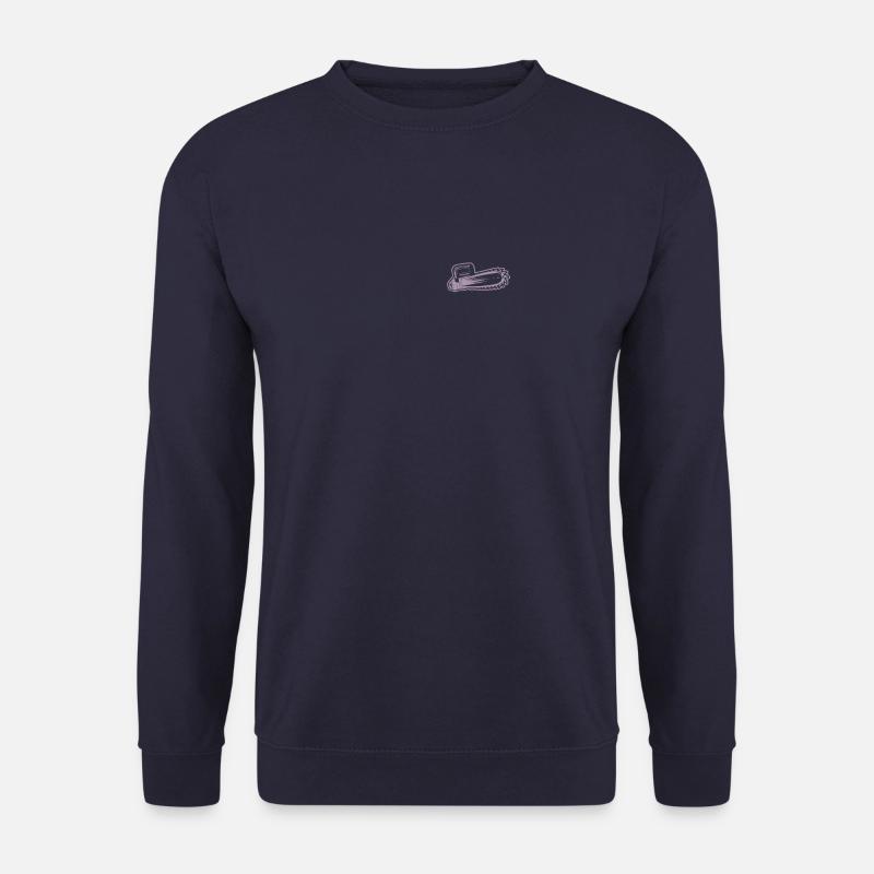 Chainsaw Chainsaw Pocket Design - Unisex Sweatshirt - navy