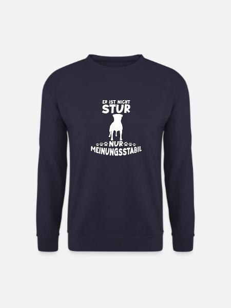 Lustiges Rottweiler Hunde Geschenk Rottweiler - Unisex Pullover - Navy