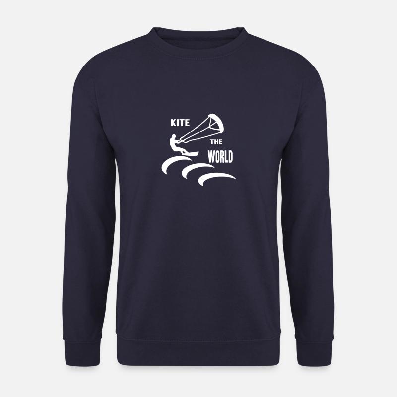 Kite Surfen - Unisex Pullover - Navy