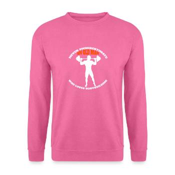 Bodybuilder Fitness Strength Training Athletes Muscle - Unisex Sweatshirt - pink - Front