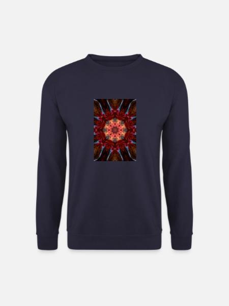 Red Kaleidoscope - Sweat-shirt Unisexe - marine