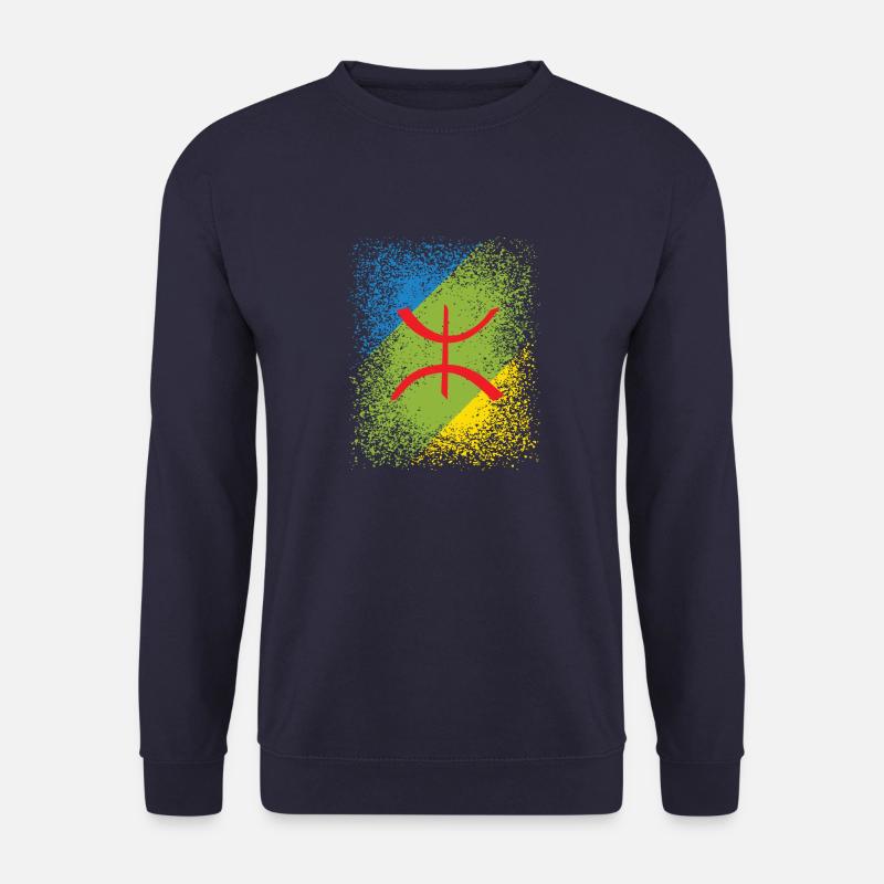 Amazigh Berberflagge - Unisex Pullover - Navy